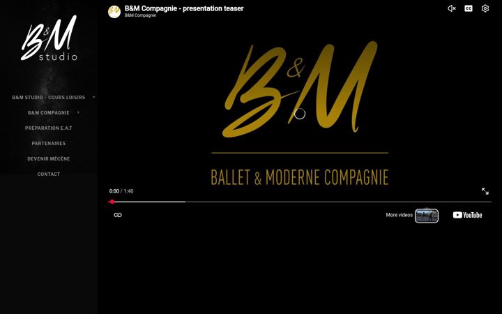 Screenshot of b-and-m-compagnie.fr
