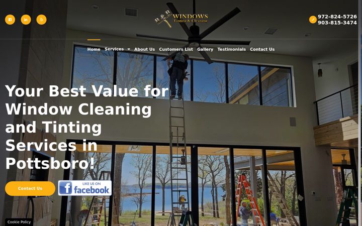 Screenshot of b-bwindowcleaning.com