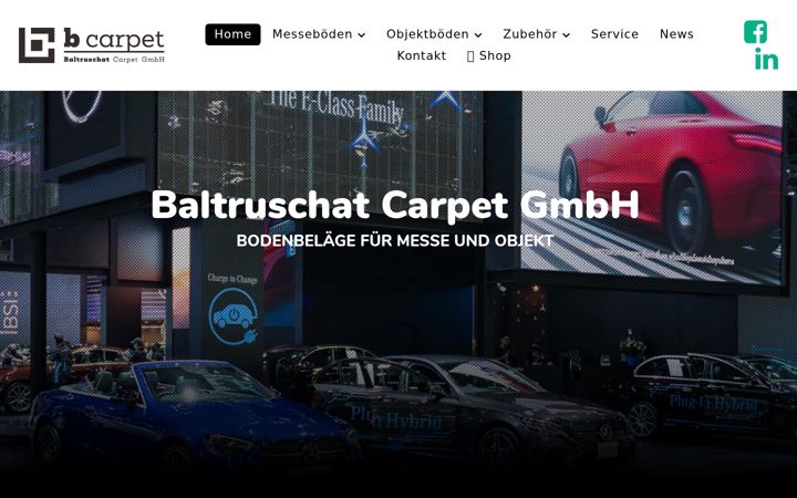 Screenshot of b-carpet.de