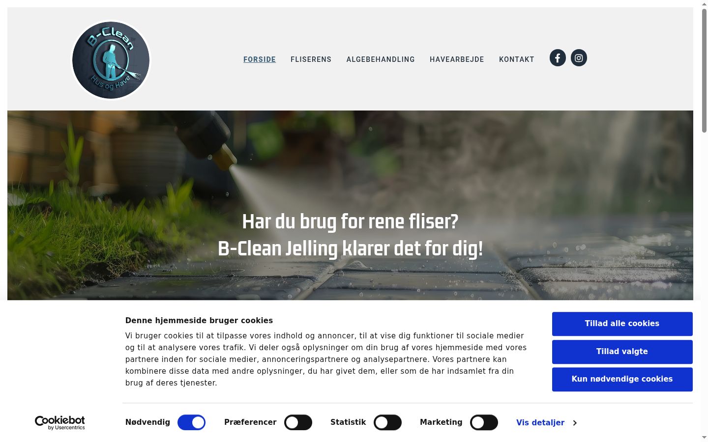 Screenshot tal-banner tal-kunsens muri qabel kwalunkwe interazzjoni
