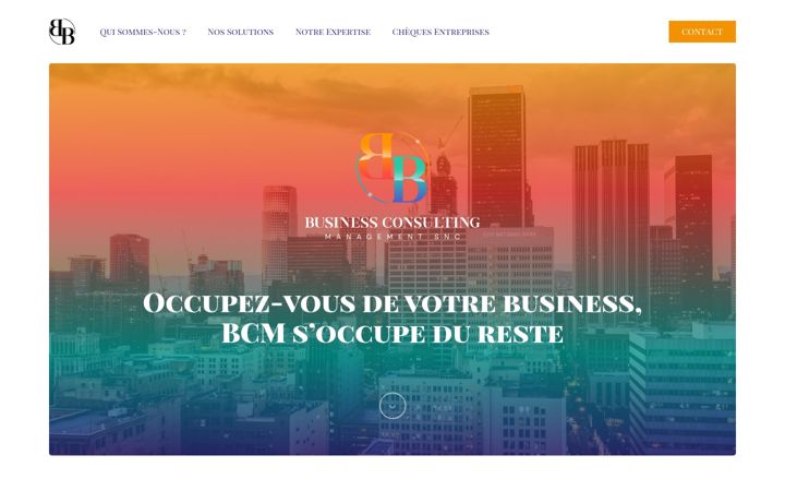 Screenshot of b-cm.be