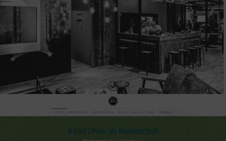 Snimka zaslona za b-eins.de