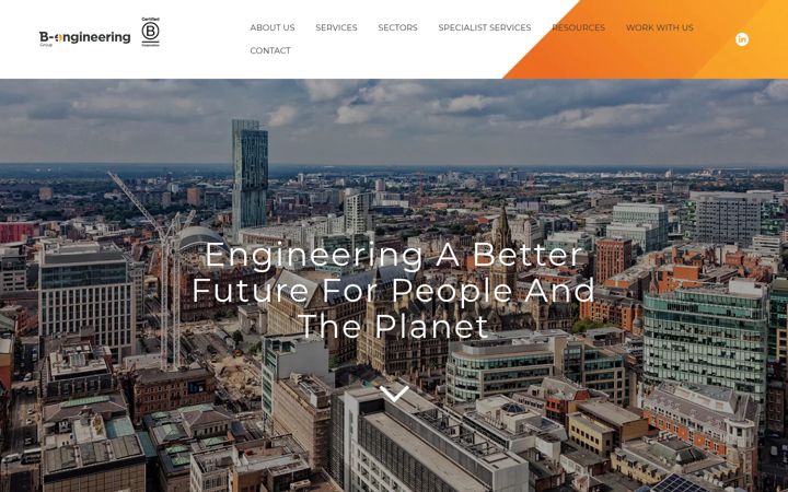 Screenshot of b-enggroup.co.uk