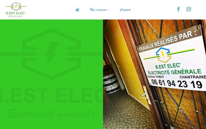 Skærmbillede af b-est-elec.fr