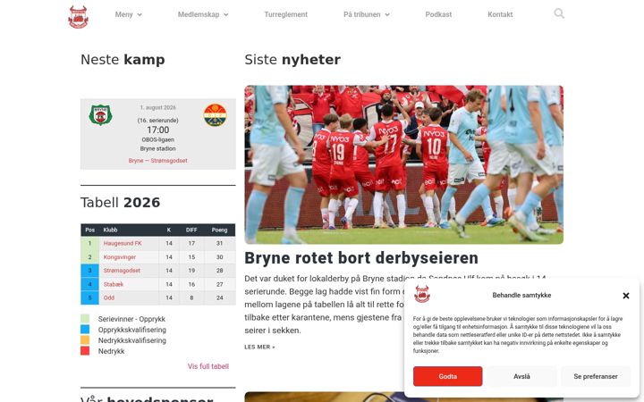 Screenshot of b-gjengen.com