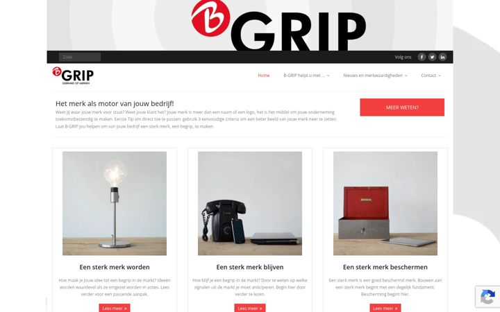 Screenshot of b-grip.nl