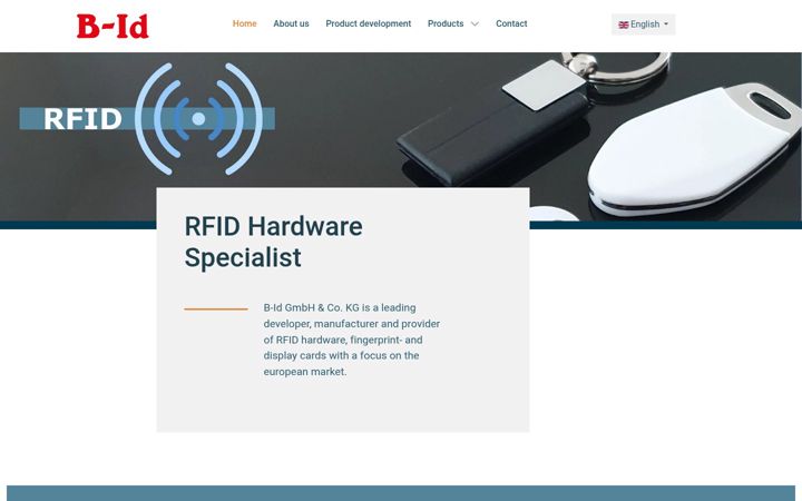 Screenshot of b-id.eu