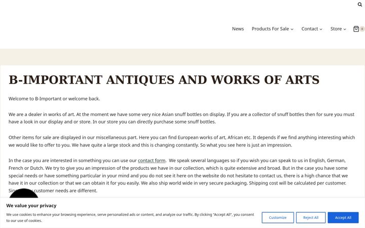 Screenshot of b-important.com