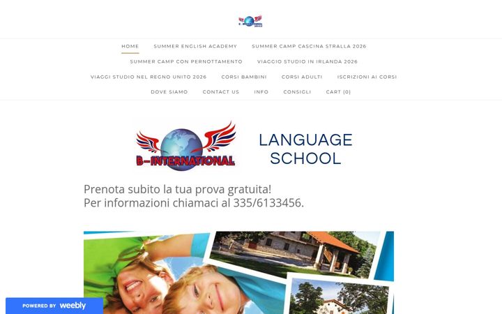 Screenshot of b-international.net