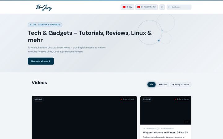 Screenshot of b-jay.de