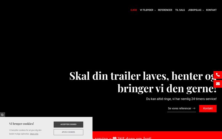 Screenshot of b-k.dk