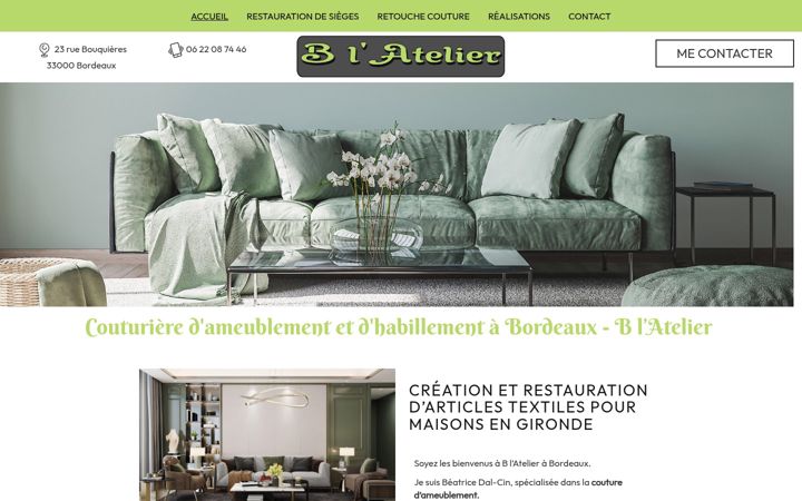 Screenshot of b-latelier.fr