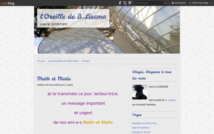 Screenshot of b-lisama.com