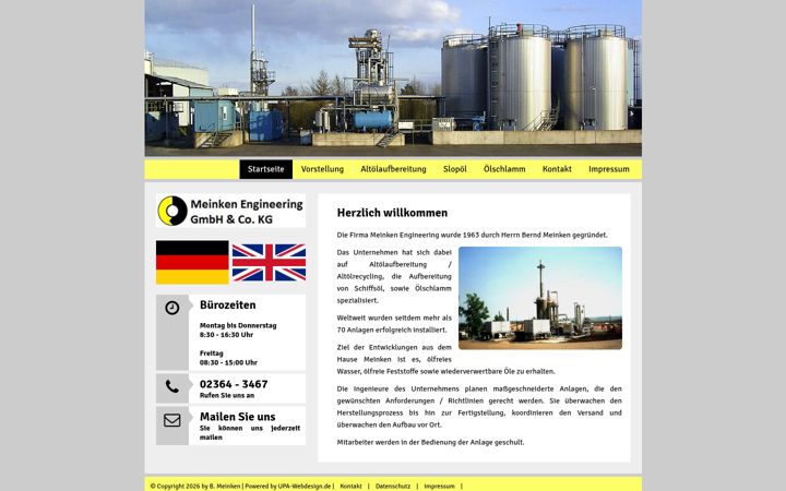 Screenshot of b-meinken.de