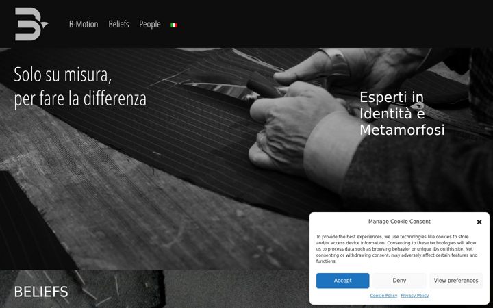 Screenshot of b-motion.eu