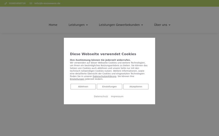 Screenshot of b-mussmann.de