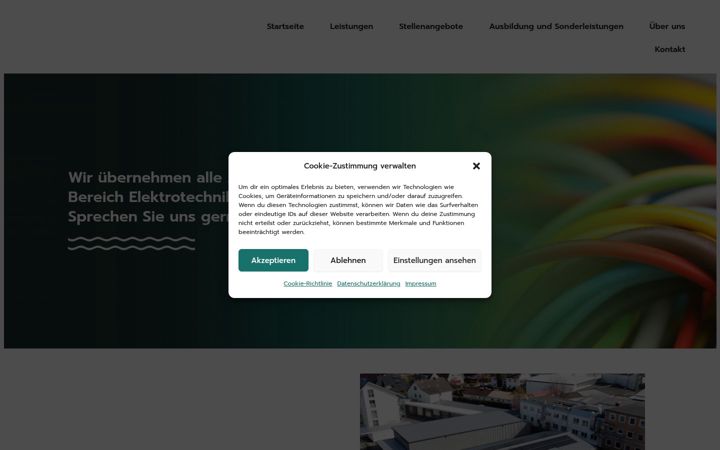 Screenshot of b-o-elektrotechnik.de