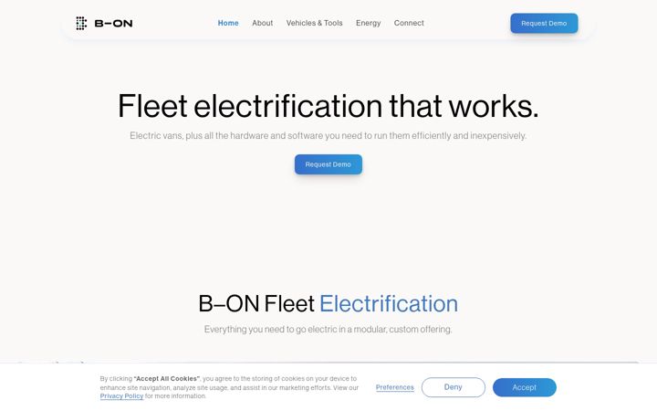Screenshot of b-on.com