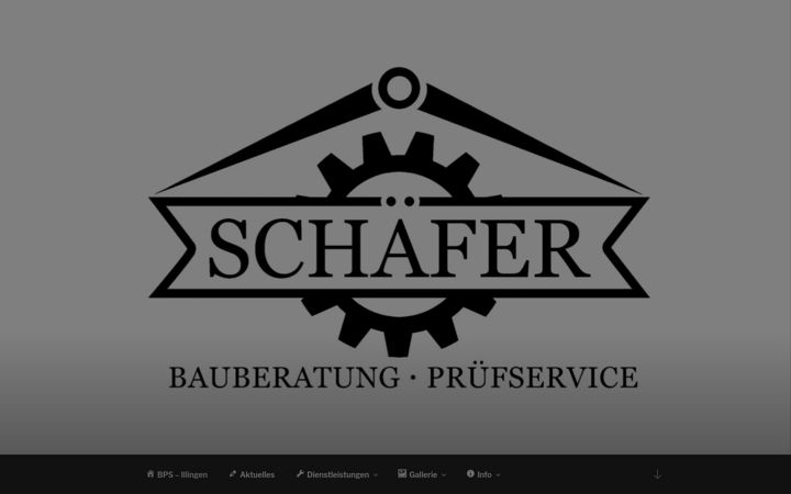 Screenshot of b-p-schaefer.de