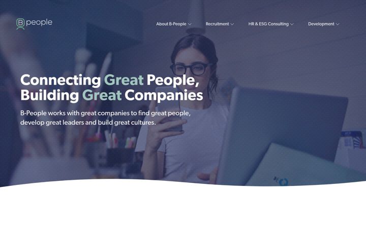 Screenshot of b-people.net