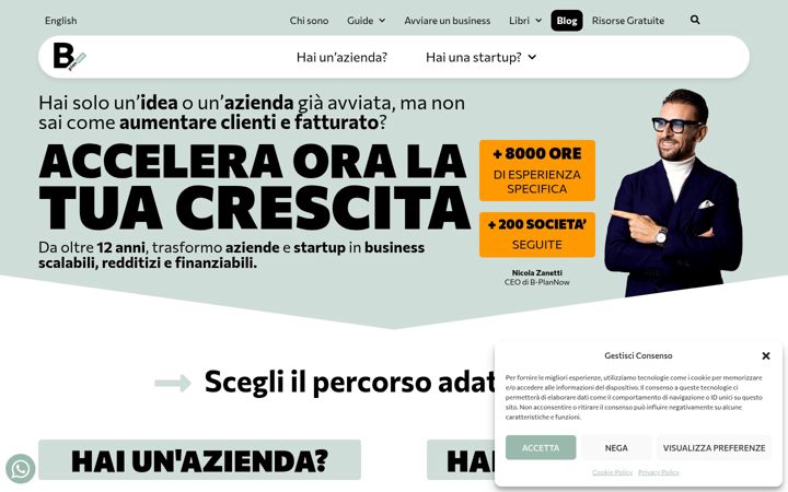 Screenshot of b-plannow.com