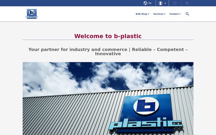 Captura de ecrã de b-plastic.com