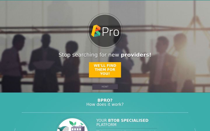 Screenshot of b-pro.co.uk