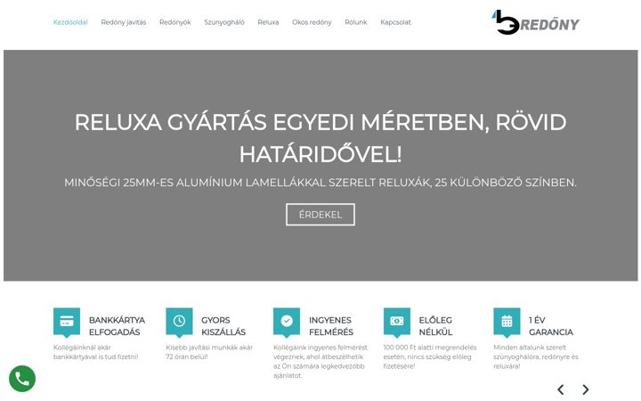 Screenshot of b-redony.hu