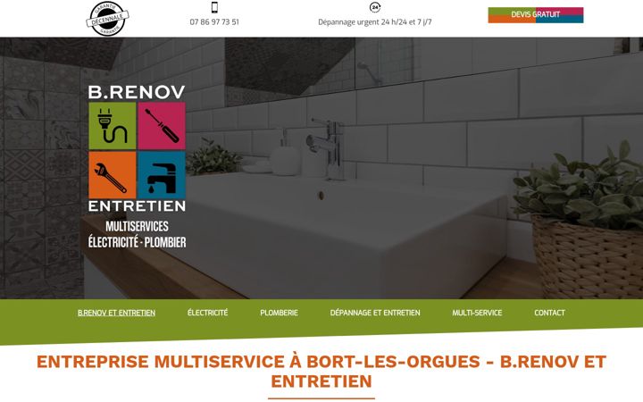 Screenshot of b-renov-entretien.fr