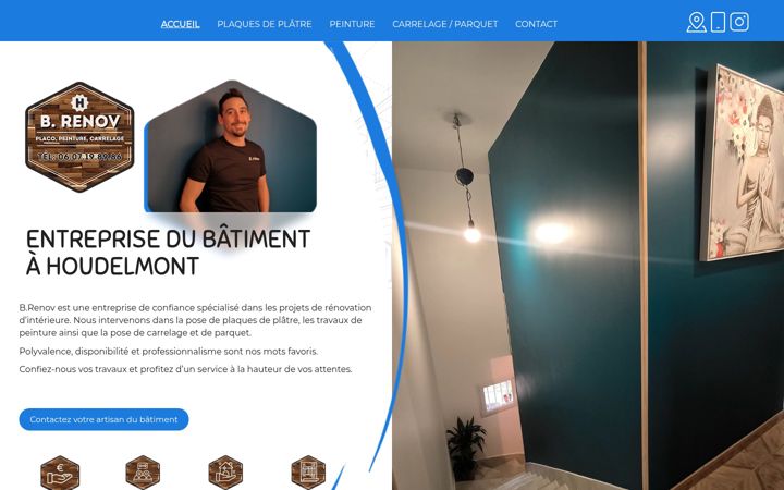 Screenshot of b-renov54.fr