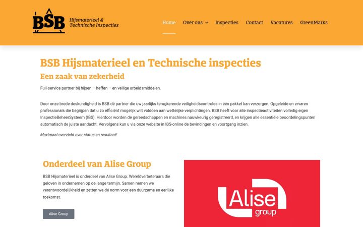 Screenshot of b-s-b.nl