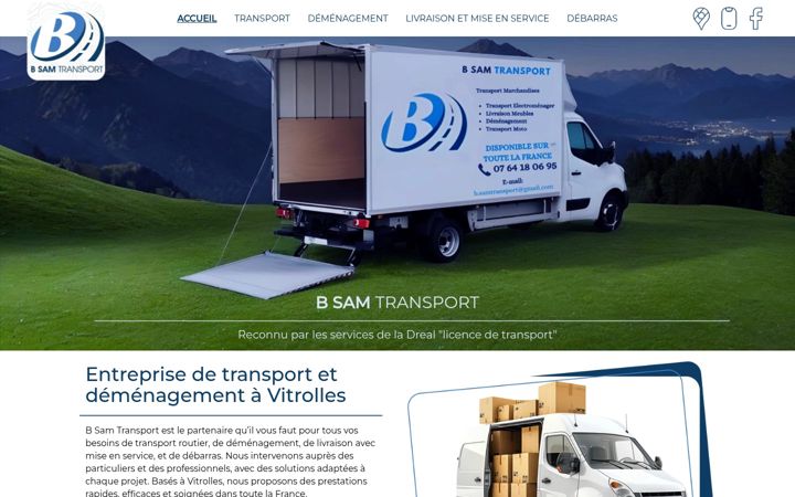 Screenshot of b-sam-transport-demenagement.fr