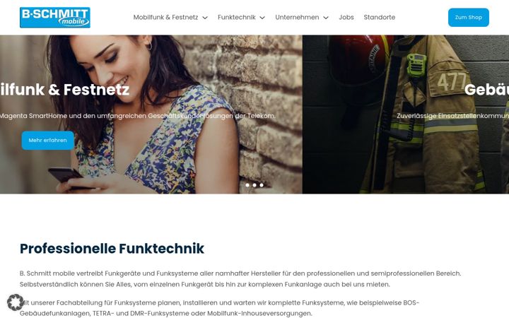 Screenshot of b-schmitt.de