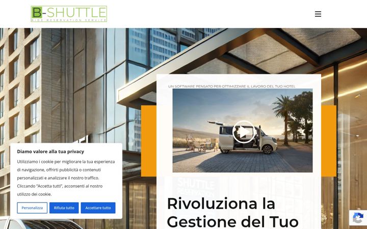 Screenshot of b-shuttle.com