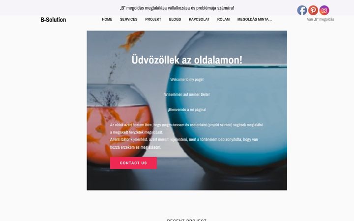 Screenshot of b-solution.eu