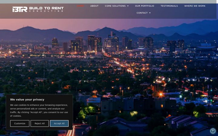 Screenshot of b-t-rconsulting.com
