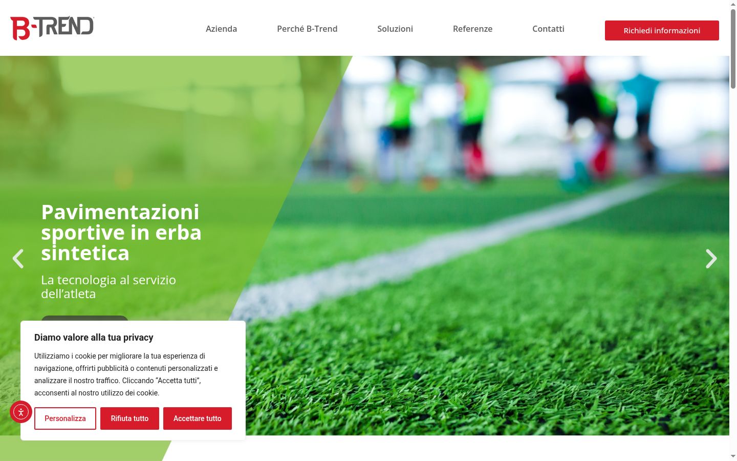 Screenshot tal-banner tal-kunsens muri qabel kwalunkwe interazzjoni