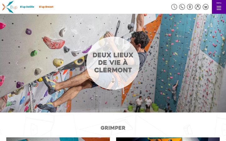 Screenshot of b-upclermont.fr
