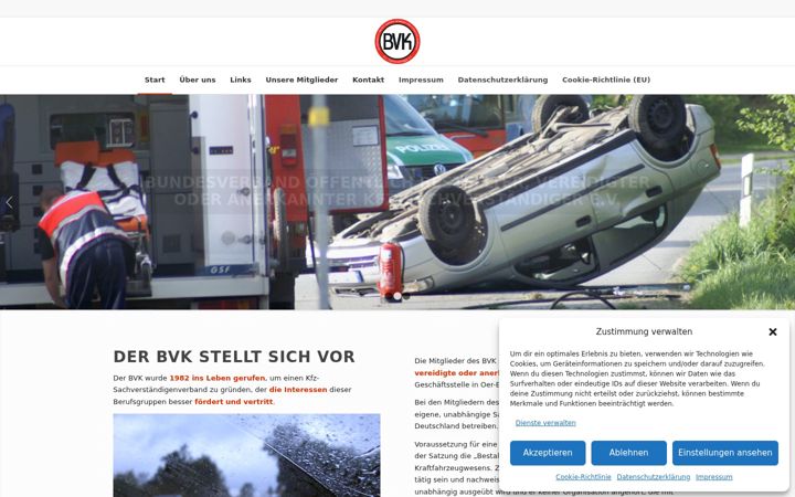 Screenshot of b-v-k.de