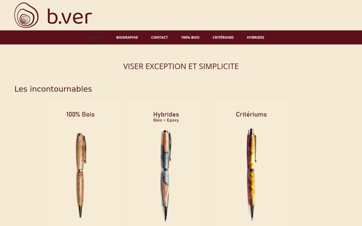 Screenshot van b-ver.fr