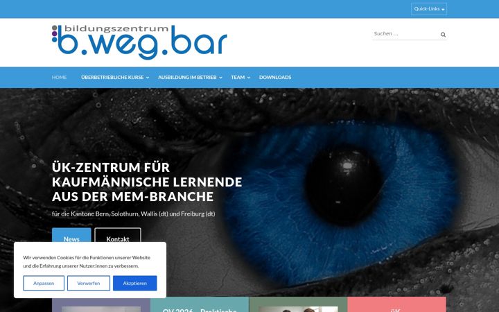 Skærmbillede af b-weg-bar.ch
