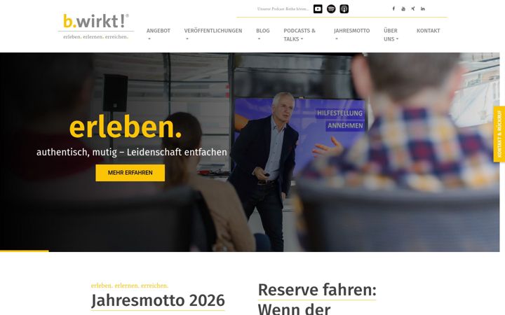 Screenshot of b-wirkt.de