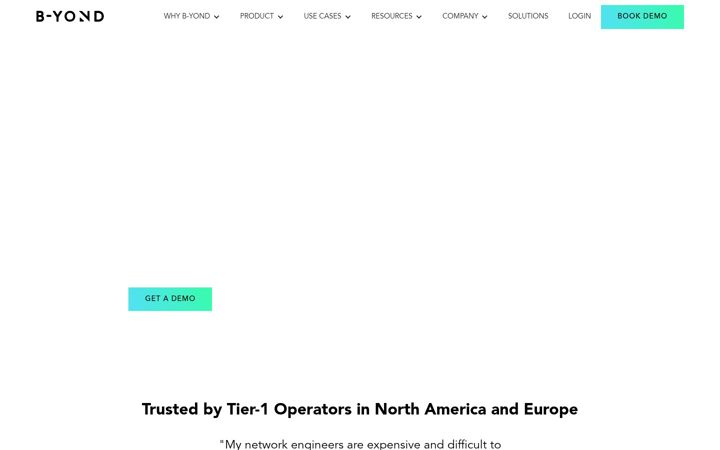 Screenshot of b-yond.com