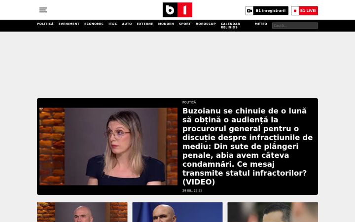 Screenshot of b1.ro