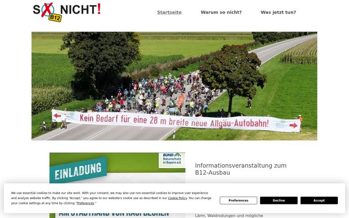 Screenshot of b12-so-nicht.de