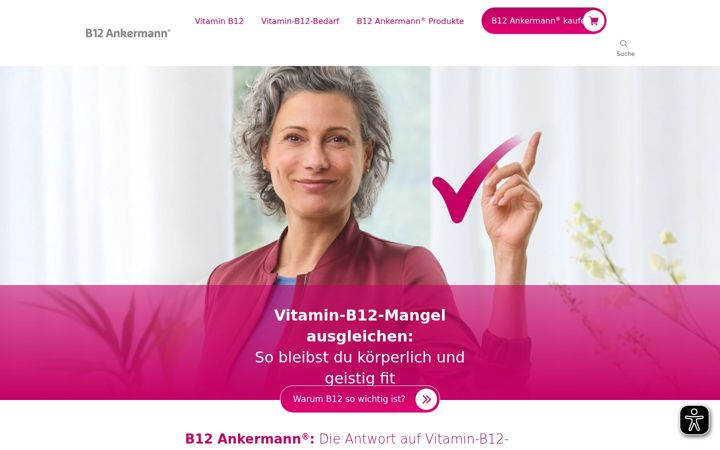 Screenshot of b12ankermann.de