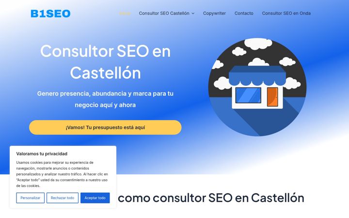Screenshot of b1seo.com