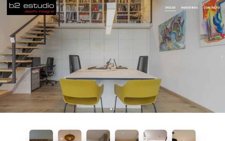 Screenshot of b2-estudio.com