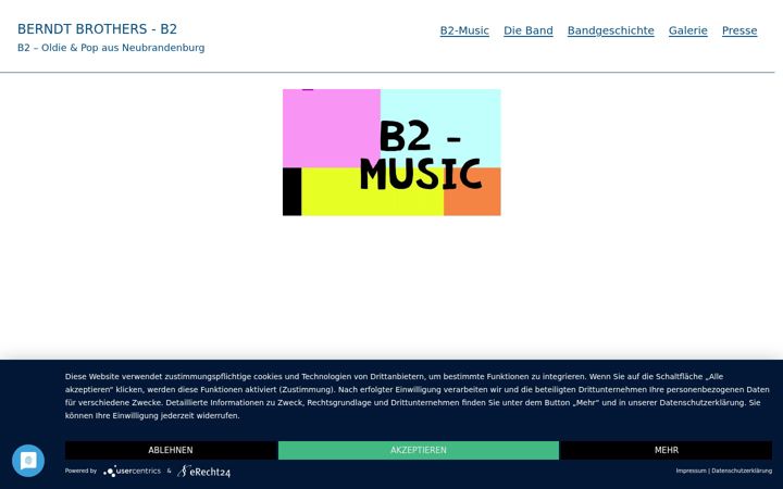Képernyőkép: b2-music.de