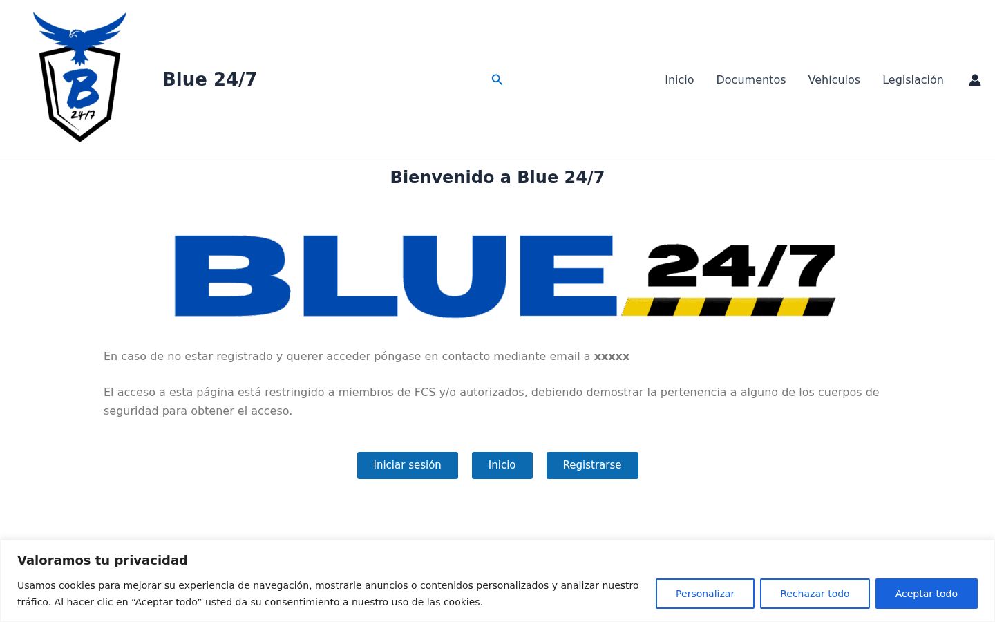 Sutikimo reklamjuostės, rodytos prieš bet kokią sąveiką, ekrano kopija